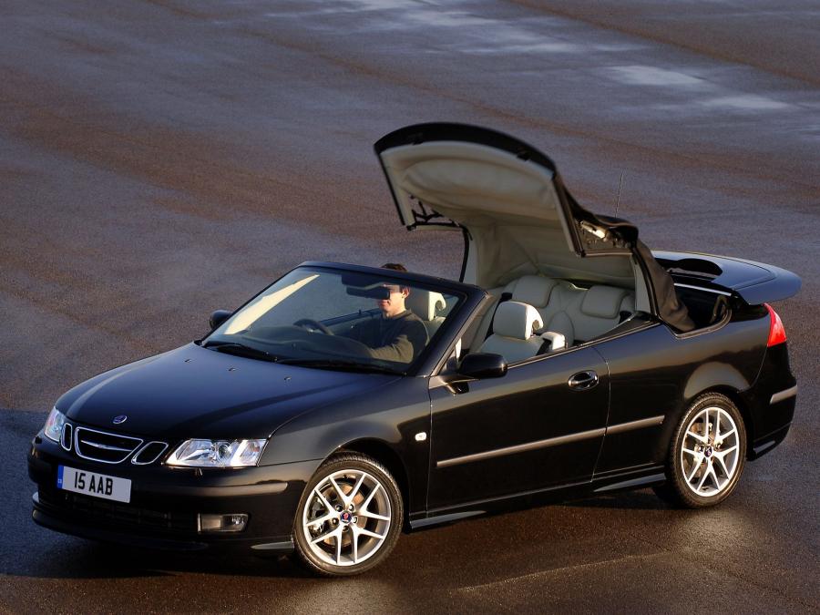  Saab 9-3 Aero Convertible 2003 года  (UK) (фото 6 из 11)